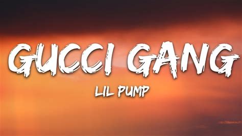 gucci gucci gucci gang lyrics